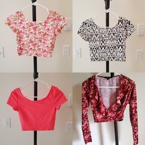 Bundle of crop tops